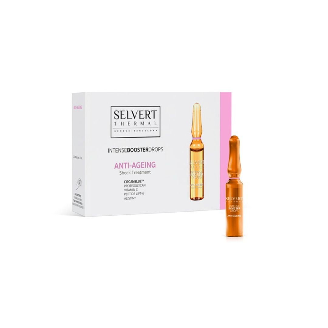 Intense Booster Drops. Ampollas Anti - Ageing - Selvert Thermal - Selvert Thermal