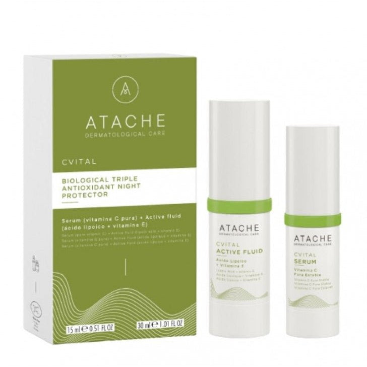Pack Biological Triple Antioxidant Night Protector - CVital de Atache - Atache